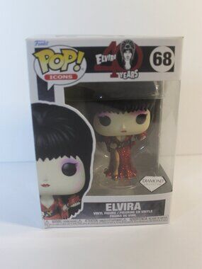 Elvira Diamond 40th Anniversary Funko Pop 68